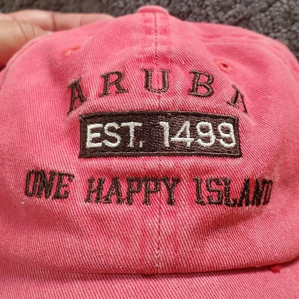 Aruba One Happy Island Est. 1949 Hat